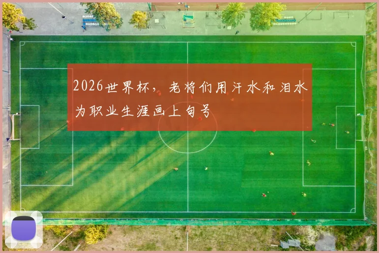 2026世界杯，老将们用汗水和泪水为职业生涯画上句号