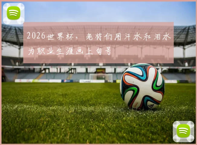 2026世界杯，老将们用汗水和泪水为职业生涯画上句号